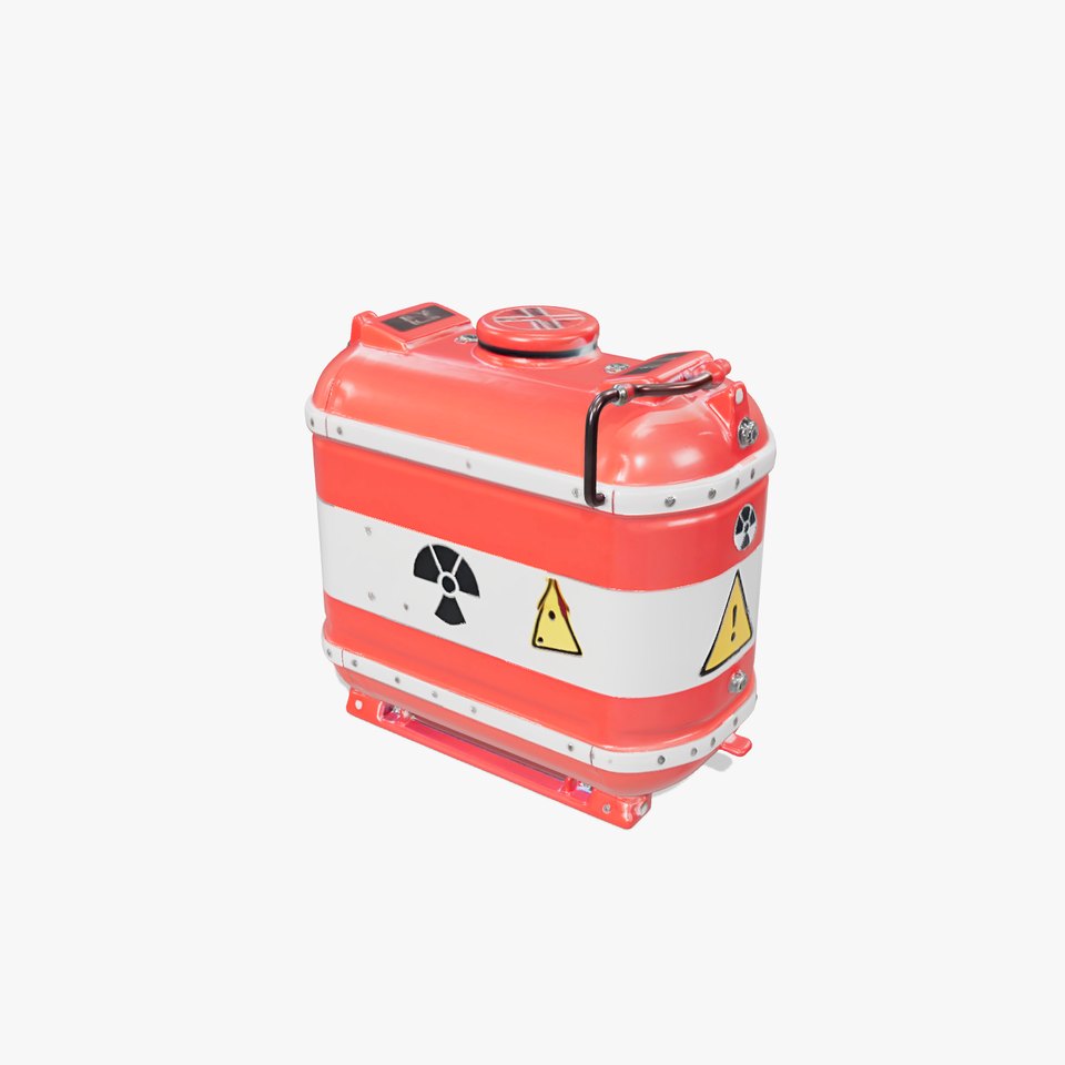 Hazardous Material Tank Model Pack
